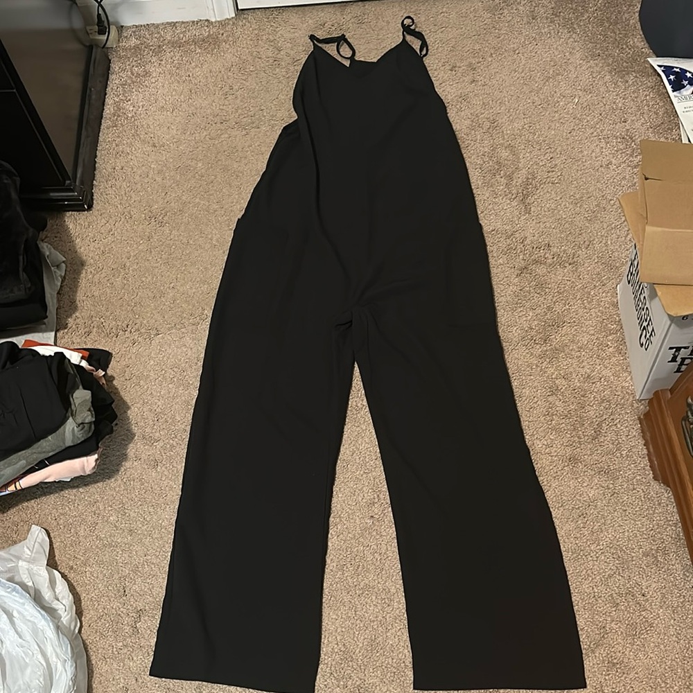 Black jumpsuit